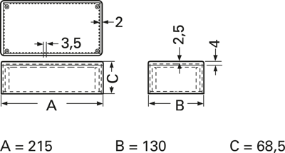 COFFER 4.5 GRAU Teko General Purpose Enclosures Image 2