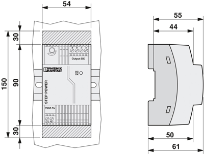 2868648 Phoenix Contact DIN Rail Power Supplies Image 2