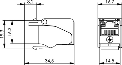 100023179 Telegärtner Modular Connectors Image 2