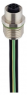 Socket, M12, 4 pole, Coupling nut, straight, 22515