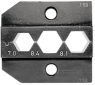 Crimping die for coaxial connectors, 624 158 3 0