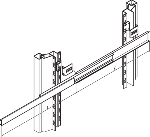 Mounting Kit for Telescopic Slide, Heavy LoadUniversal, Eurorack