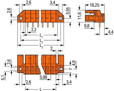 232-266/047-000 WAGO PCB Connection Systems Image 2