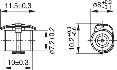 B88069X2391B502 EPCOS Gas Discharge Tubes Image 2