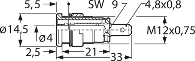 SEB 2610 F4,8 SW Hirschmann Test & Measurement Laboratory Connectors Image 2