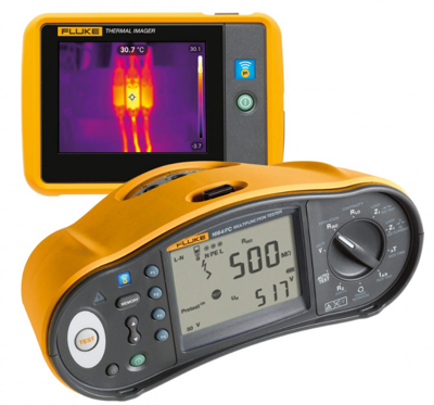 1664 ITDK-PTI120 Fluke Electric Installation and Insulation Testers