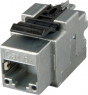 Socket, RJ45, 8 pole, 8P8C, Cat 6A, IDC connection, 100023173