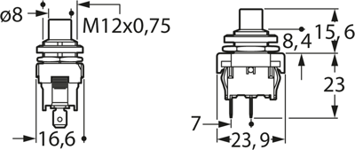 1841.1201 Marquardt Pushbutton Switches Image 2