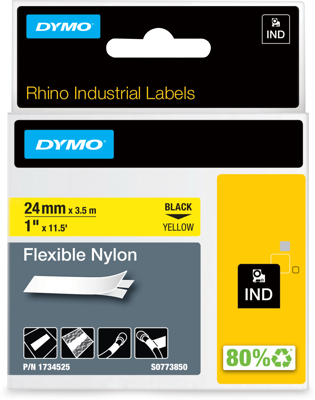 1734525 DYMO Ink rolls, Writing ribbons Image 1