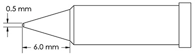 GT4-CN0005P METCAL Soldering tips, desoldering tips and hot air nozzles