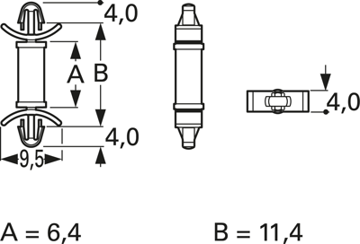 8273AA00 fastpoint PCB Fasteners Image 3