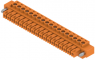 Socket header, 18 pole, pitch 3.81 mm, straight, orange, 1941170000