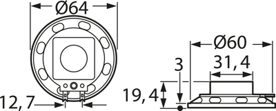 LSM-65K/F EKULIT Acoustic Signal Transmitters Image 2