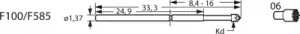 F10006B150G100 Feinmetall Contact Probes