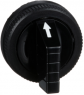 Operating toggle, 30 mm, black, for selector switch, 9001B11