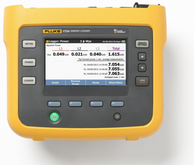 FLUKE-1734/WINTL Fluke Energy Measurement Image 3