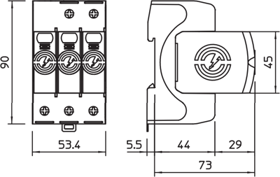 5095252 OBO Bettermann Overvoltage Protection Image 2