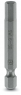 Screwdriver bit, 6 mm, hexagon, BL 50 mm, L 50 mm, 1212650