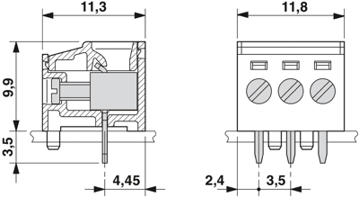 1868131 Phoenix Contact PCB Terminal Blocks Image 2