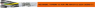 PUR servo line TOPSERV 121 PUR 8 x 4G1.0 mm² + 2 x (2 x 0.75 mm²), AWG 17, shielded, orange