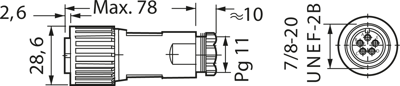 932841100 Hirschmann Automation and Control Other Circular Connectors Image 2