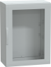 Control cabinet, (H x W x D) 1000 x 750 x 420 mm, IP65, polyester, light gray, NSYPLA1074TG