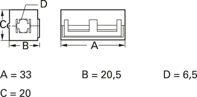 600 03 24 SCHWARZ Thora Ferrite cable cores Image 2