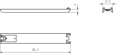 1104240000 Weidmüller Accessories for Enclosures Image 3