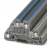Installation terminal block, screw connection, 0.2-10 mm², 38 A, 6 kV, gray, 3076045