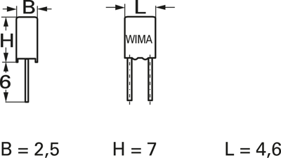 FKP0D011000B00KSSD Wima Film Capacitors Image 2