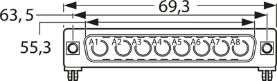 3008W8PXX99G40X CONEC D-Sub Connectors Image 4