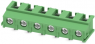 PCB terminal, 6 pole, pitch 7.5 mm, AWG 20-10, 32 A, screw connection, green, 1987999