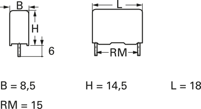 B32922D3334M000 EPCOS Film Capacitors Image 2