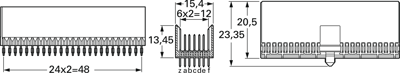 243-61010-15 ept Hard Metric Connectors Image 2