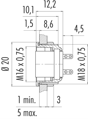 09 0174 00 08 binder Other Circular Connectors Image 2