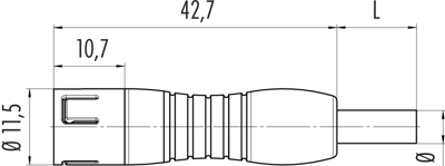 77 7405 0000 50003-0200 binder Sensor-Actuator Cables Image 2