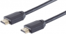 Ultra High Speed HDMI cable with metal housing, HDMI plug type A to HDMI plug type A, 1.5 m