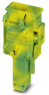 Plug, screw connection, 0.2-6.0 mm², 1 pole, 41 A, 8 kV, yellow/green, 3060788