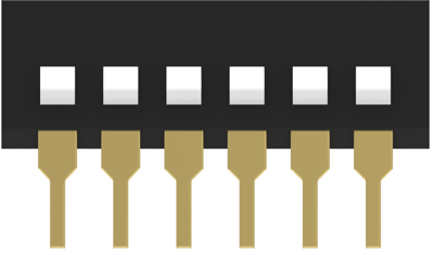 1-1571999-6 Alcoswitch Slide Switches and Coding Switches Image 2