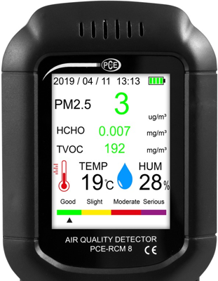 PCE-RCM 8 PCE Instruments Anemometers, Gas and Pressure Measuring Instruments Image 2