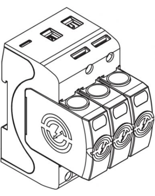 5095163 OBO Bettermann Overvoltage Protection Image 3