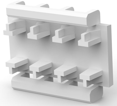 643071-4 AMP Accessories for PCB Connectors, Connector Systems Image 1