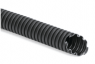 Plastic corrugated hose, inside Ø 11.8 mm, outside Ø 15.7 mm, BR 35 mm, polypropylene, black