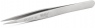 ESD precision tweezers, antimagnetic, stainless steel, 120 mm, OOSASL