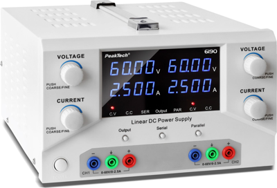 P 6190 PeakTech Bench Power Supplies and Loads Image 2