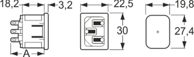 PX0575/10/63 BULGIN Device Connectors Image 2