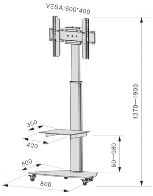 ICA-TR3SL EFB-Elektronik Trolleys, bags, cases and holders Image 5