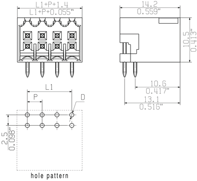 1727900000 Weidmüller PCB Connection Systems Image 3