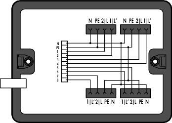 899-631/453-000 WAGO Flush-mounted Boxes, Junction Boxes Image 1