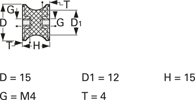 K0570.01501557 Kipp Vibration Damper Image 2